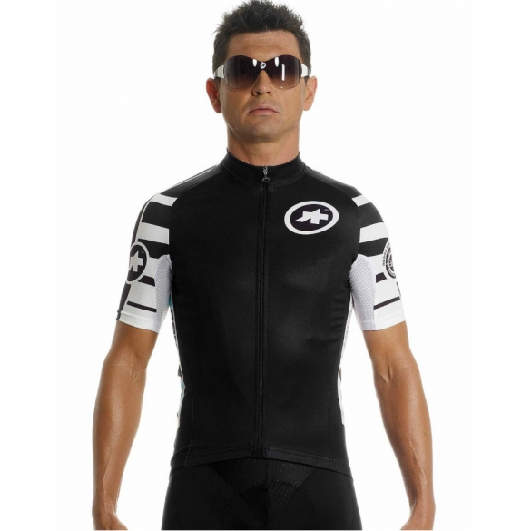 Assos SS.mangussta_s7 Radtrikot Schwarz Unisex AS132024712